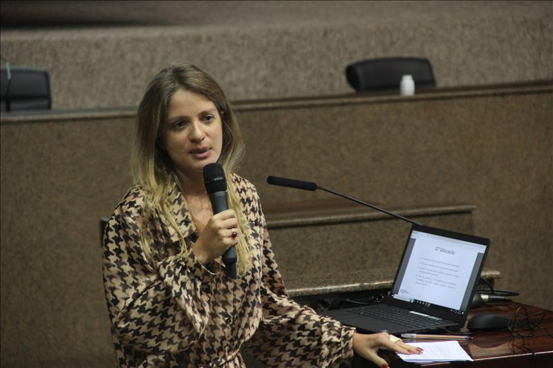 Marian Bellamy, coordenadora do GT Educação