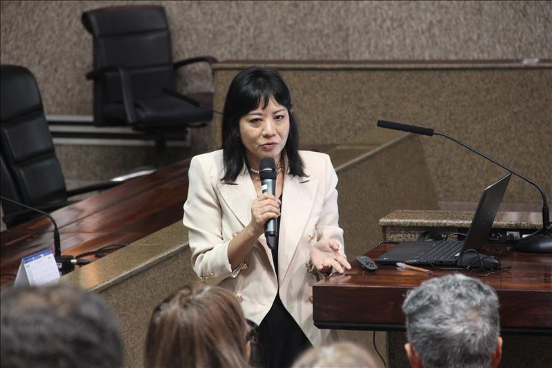 Sílvia Matsumoto, integrante do GT Educação