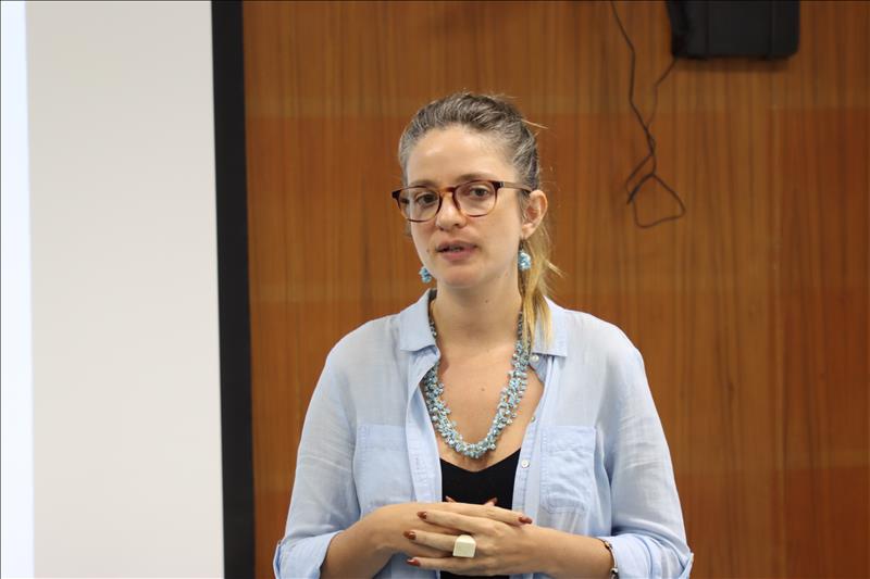 Marian Bellamy, coordenadora do GT Educação